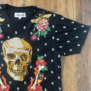 Reason Skull Patch Tee
